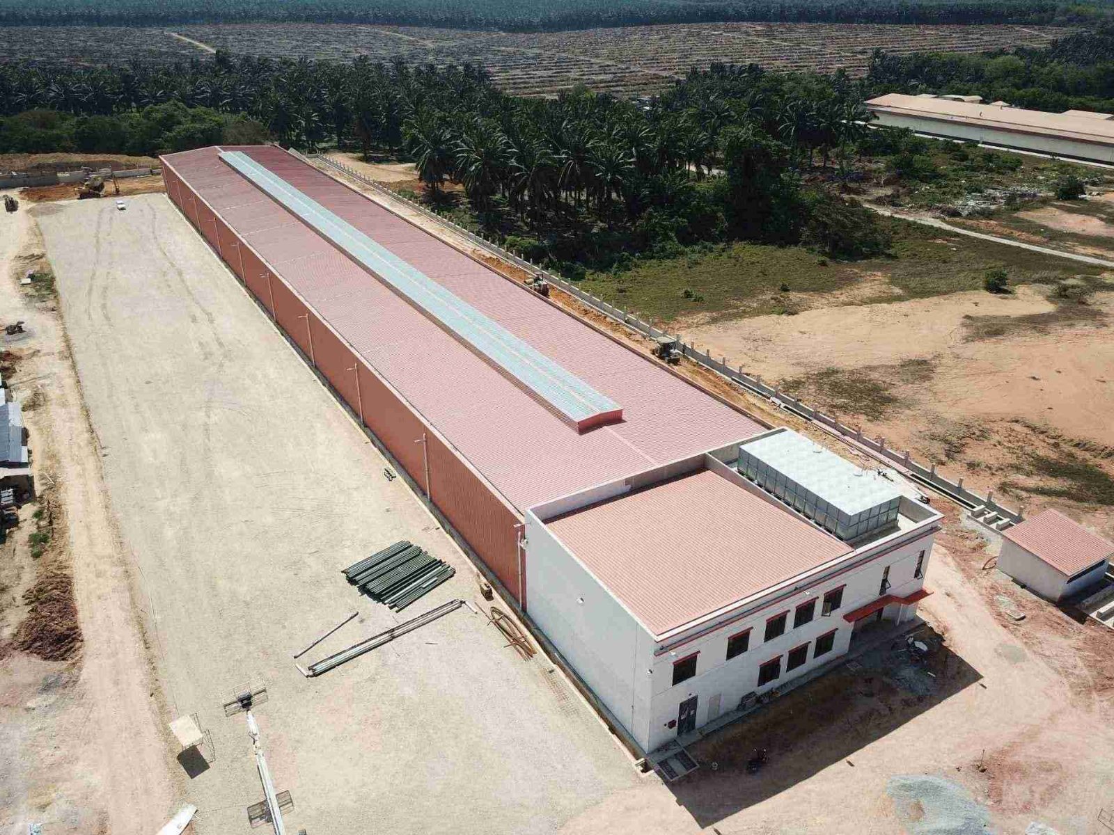 Wakaba Manufacturing site and access road